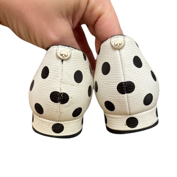 Kate Spade Maison Polka Dot Flats Sz 6 - Picture 6 of 7